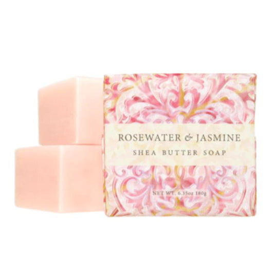 Rosewater and Jasmine Botanical Soap 6.5oz