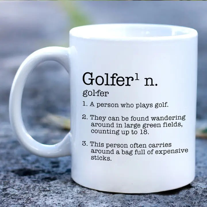 Golfer Mug