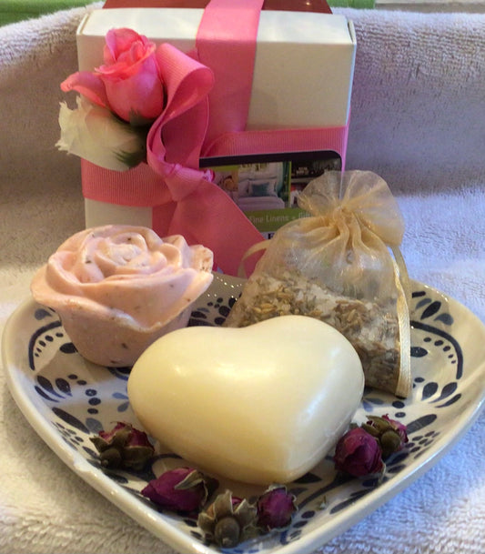 Hearts & Flowers Host Boxed Gift